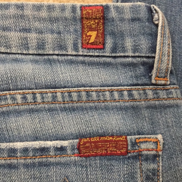 7 for All Mankind “A” Pocket Bootcut Jeans - Picture 7 of 8